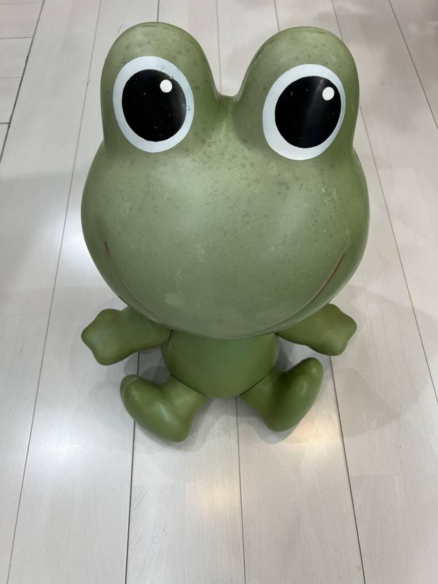 コルゲンコーワ【薬局 2代目店頭カエル 当時物】(破損）昭和